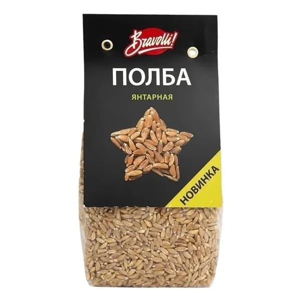 Полба Bravolli янтарная 350 г