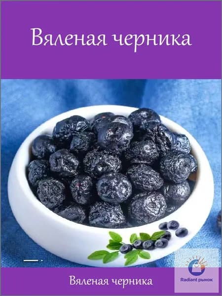 Вяленая черника 70 грамм