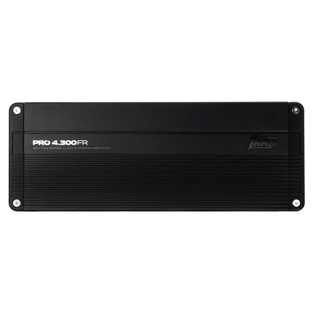 Автомобильный 4-х канальный усилитель звука для акустики AMP PRO 4.300FR