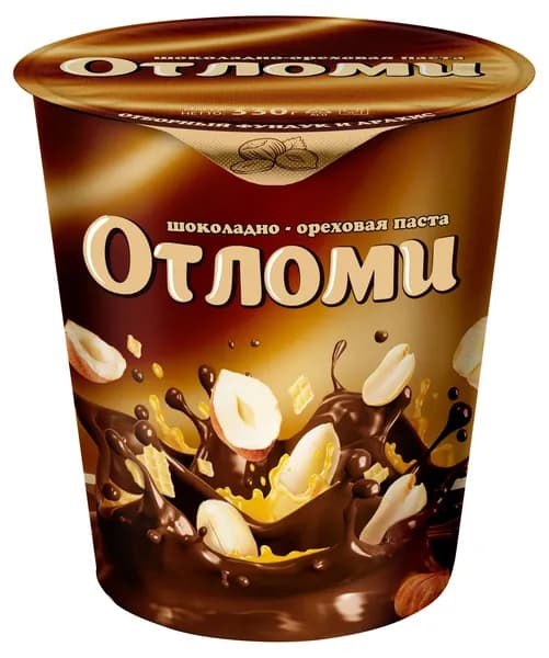 Паста шоколадно-ореховая АККОНД отломи, 330 г x 1 шт
