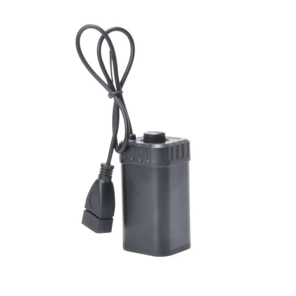 (1) 4 AA Battery Case USB -выход Black
