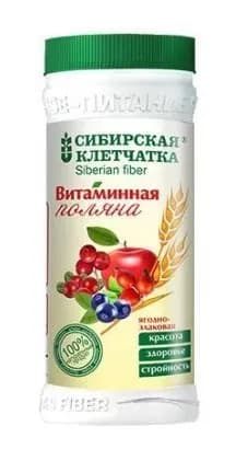 Сибирская клетчатка Клетчатка Витаминная поляна, 280 гр/