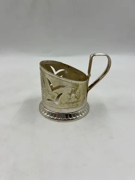Винтажный подстаканник СССР "Горький"