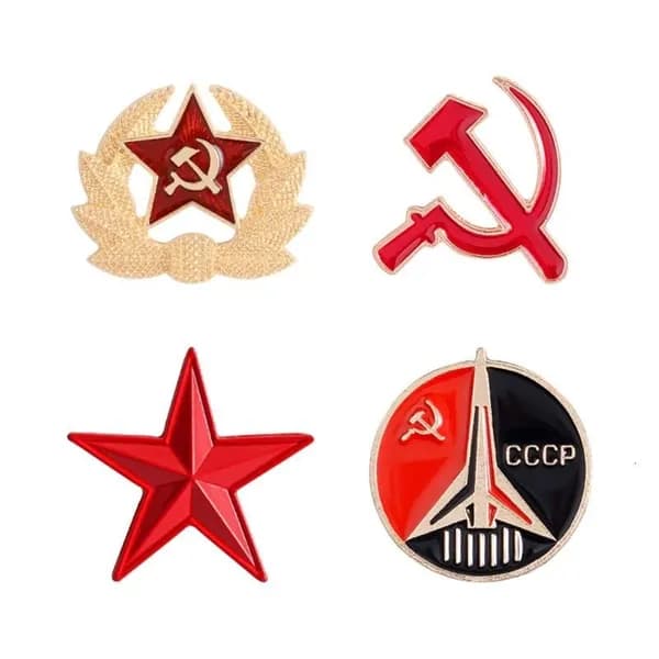 Значок Коммунистическая Звезда