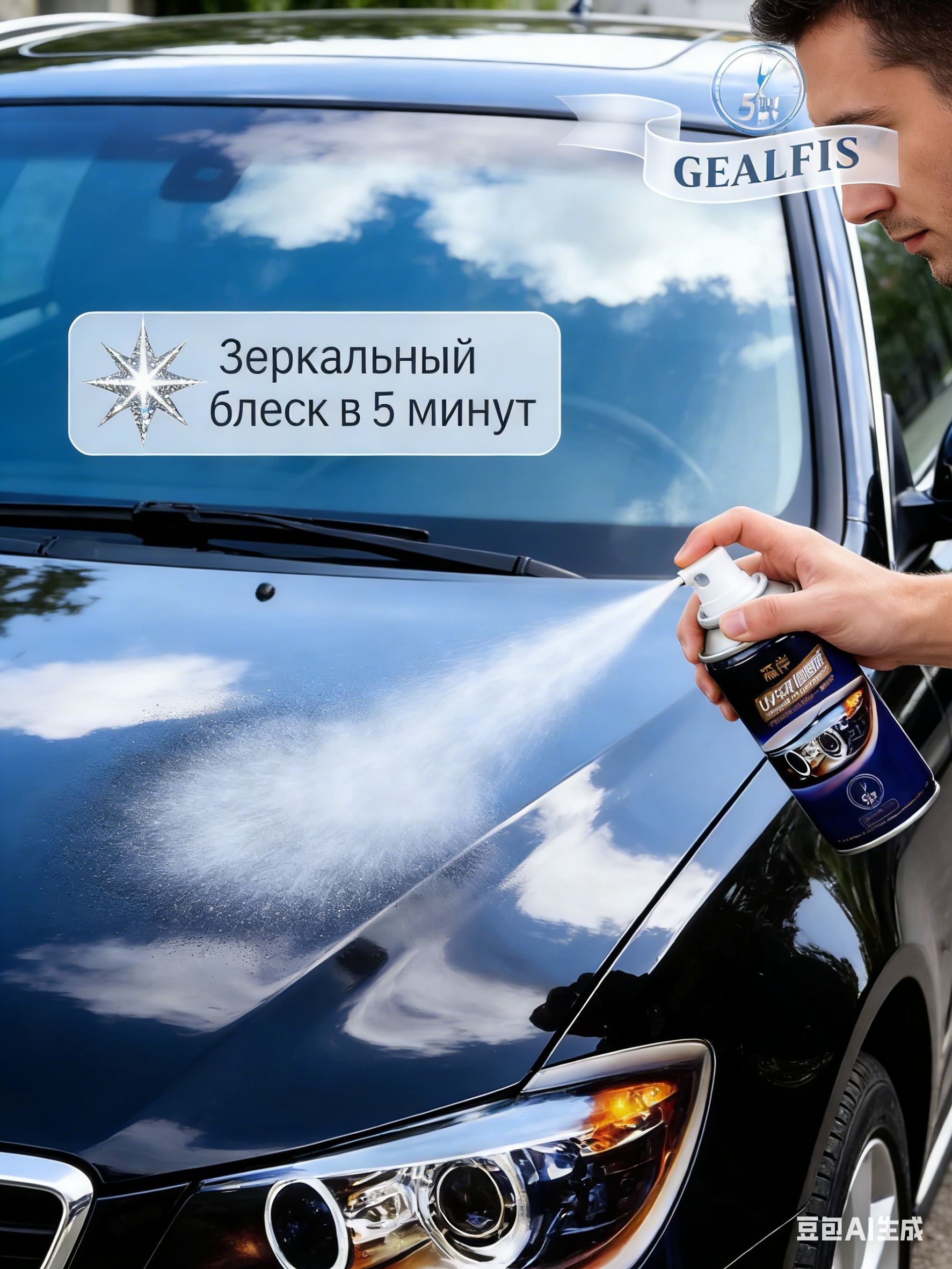 Лак автомобильный, 200 мл, 1 шт.