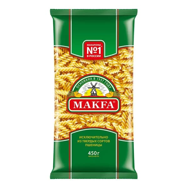 Макаронные изделия Makfa Спирали 450 г