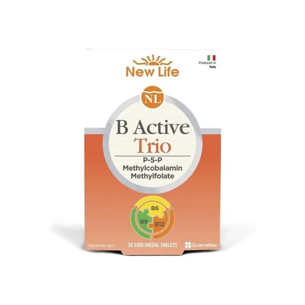 New Life B Active Trio 30 сублингвальных таблеток