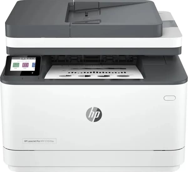HP 3G632A МФУ лазерный LaserJet Pro 3103fdw , A4, ч/б, печ. 33 стр/мин., скан до 19 стр/мин. (ч/б) 8 стр/мин. (цвет), 1200x1200 dpi, Ethernet (RJ-45), USB 2.0, Wi-Fi