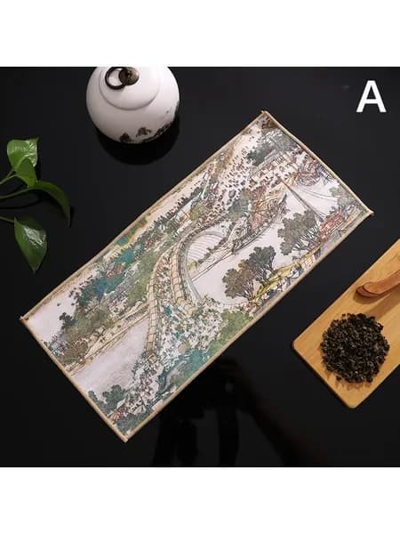 Полотенце кухонное коричневый