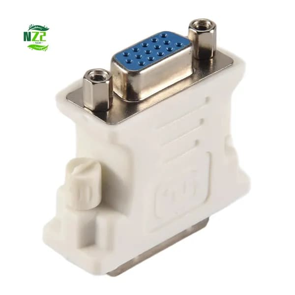 (D R I T) Переходник DVI "папа" (DVI - D 24 1) на "мама" VGA (15-контактный)