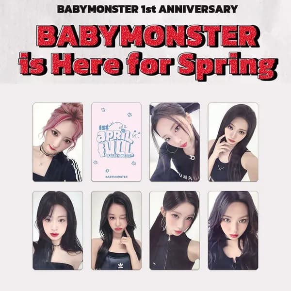 Babymonster Карточки k-pop карточки коллекционные Фотокарточки 54 * 86 мм 7 шт