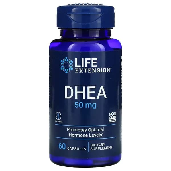 ДГЭА (дегидроэпиандростерон) Life Extension DHEA 50 мг 60 капсул