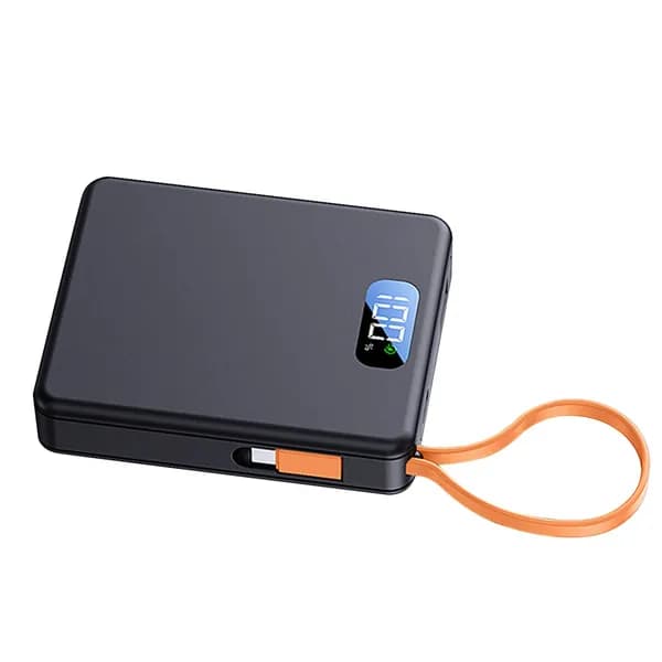 Съемный корпус для Powerbank с 4 слотами батарей и экраном мониторинга