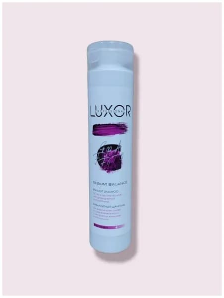 LUXOR Professional Бивалентный шампунь SEBUM BALANCE для жирной кожи головы и сухих кончиков волос, 300 мл