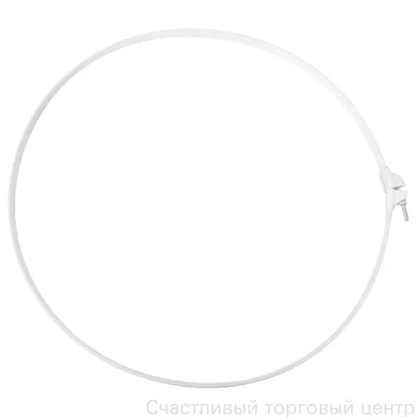 Универсальный пластиковый фиксирующий обод для вентилятора, белый, 18 дюймов