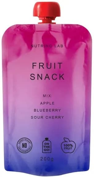Пюре фруктовое Nutrino Lab Яблоко-Черника-Вишня 200г