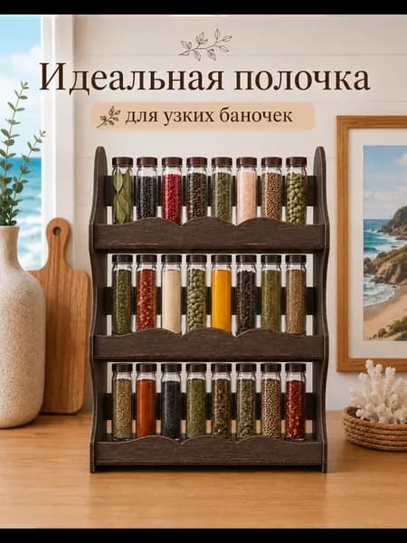 Полка для специй, настольная
