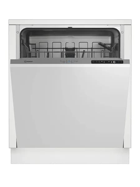 Встраиваемая посудомоечная машина Indesit DI 3C49 B, 13 комплектов, 2 корзины, 4 программы, луч на полу, защиты от протечек