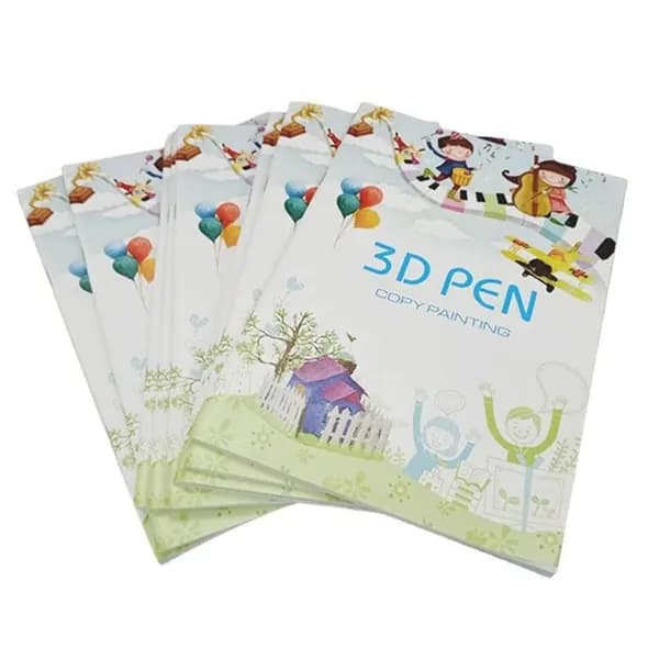 Книжка с картинками для 3D-ручки