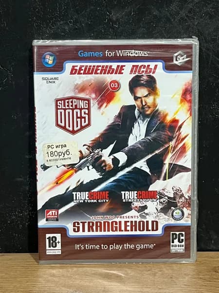 Антология Бешеные псы. Sleeping Dogs, True Crime, Stranglehold / Диск с играми для ПК, сборник