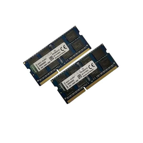 Оперативная память DDR3, 1066 МГц, 2 x 4 ГБ (King KVR1066D3S7/4G (Kit 2x4Gb))