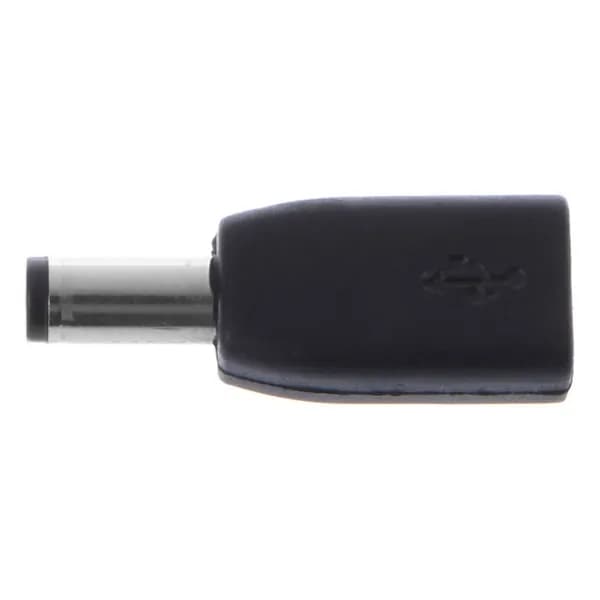 (1 шт.) Переходник DC 5.5mm jack (male) на Micro USB (female)