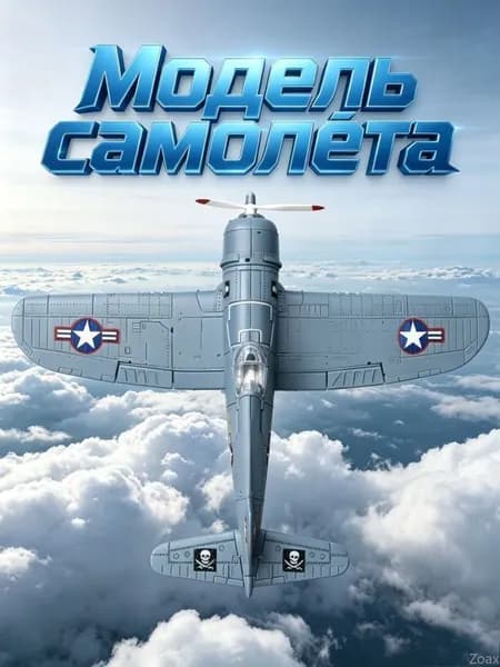 Сборная модель самолета F4U Corsair Второй мировой войны, масштаб 1:48 с 4D деталями, для научного образования и хобби, высокодетализированная, 1 шт