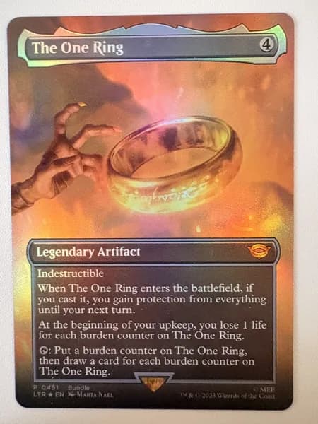 Коллекционная карточная игра MTG The One Ring Foil