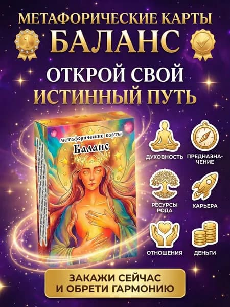 Метафорические ассоциативные карты "Баланс". МАК