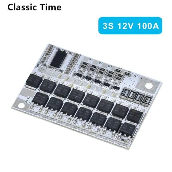 3s/4s/5s Bms 12v 16,8 V 21v 3,7 V 100 a Печатная плата защиты тройной литиевой батареи, Модуль зарядки литий-полимерного баланса.