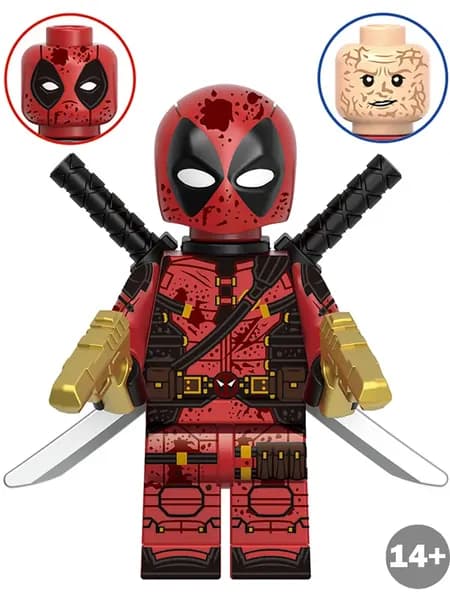 Фигурка Marvel, Дэдпул (Deadpool), конструктор