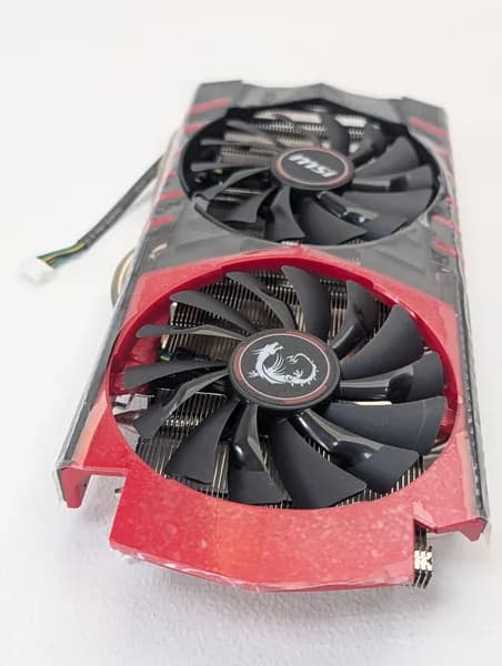 Вентиляторы с кожухом и радиатором для видеокарт MSI Gaming X GTX 970