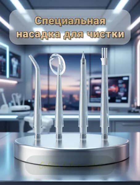 Насадки для ирригатора ANMED LG260A 4 шт, очищают зубы и десны