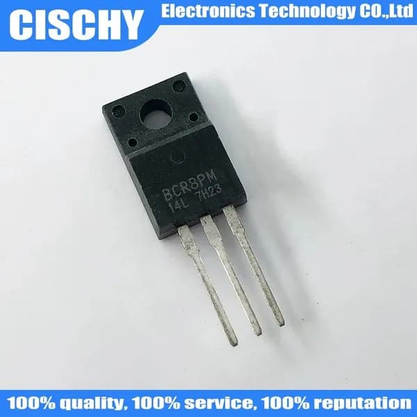 10шт BCR8PM-14L BCR8PM BCR8PM-14 T600V 16A TO-220F Интегральная схема
