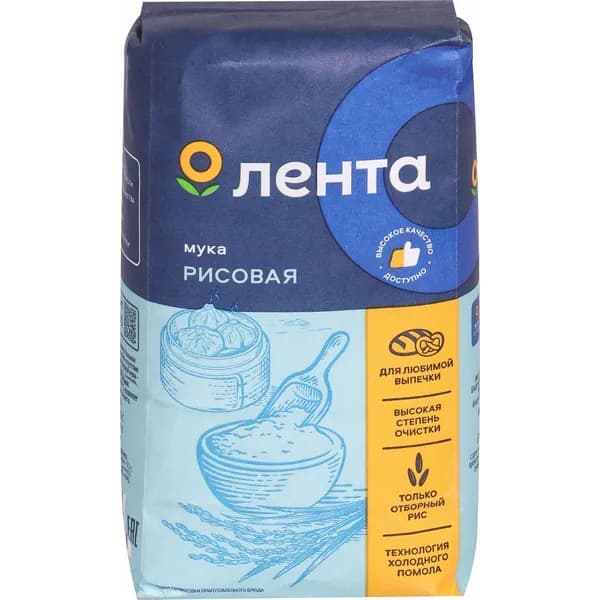 Мука Лента рисовая 500 г