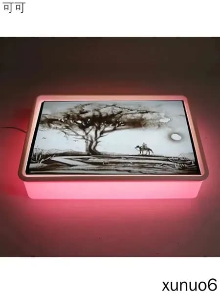 Детский стол для рисования песком (с подсветкой и usb входом)