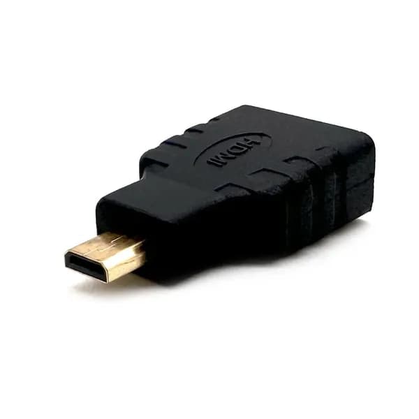 Переходник HDMI (F) - microHDMI (M) гнездо-штекер