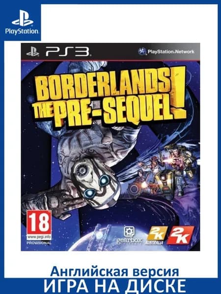 Игра Borderlands: The Pre-Sequel! PS3 Диск на PlayStation 3 Английская версия