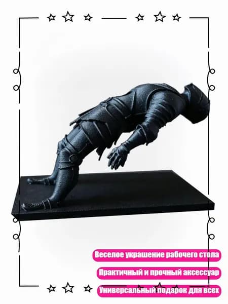 Игривые миниатюрные подставки для ручек с 3D печатью, веселый декор для рабочего места или домашней полки