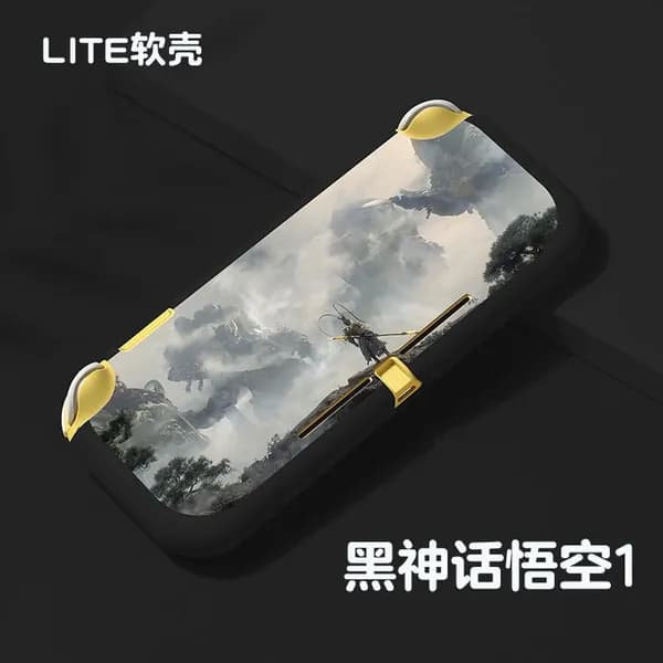 Чехол для OLED матовый мягкий Switch Black Myth Wukong NS Dock Case Lite