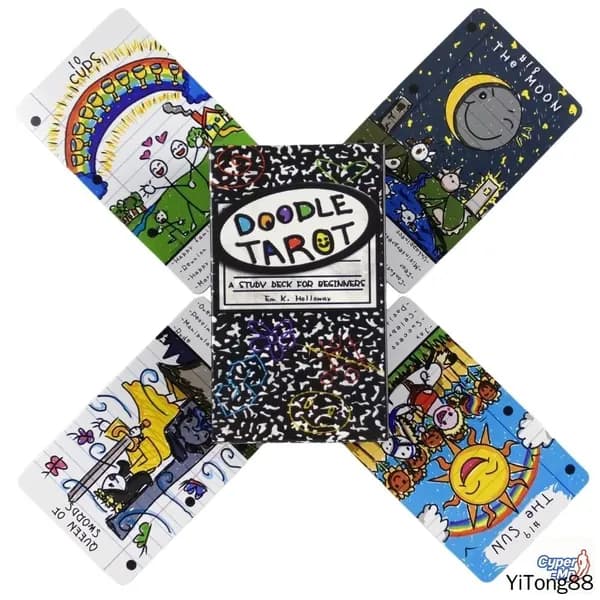 карты Таро Дудл/Doodle Tarot,Гадальные карты