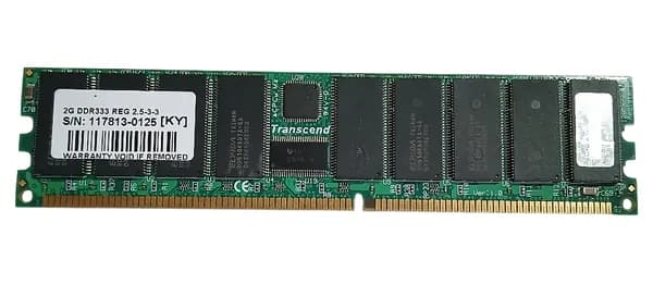 Transcend Оперативная память DDR, 333 МГц, 1 x (TS256MDR72V3K)