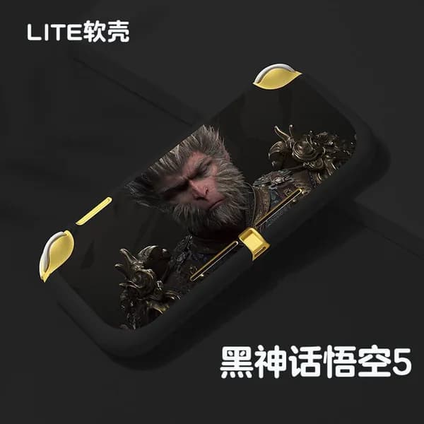 Чехол для OLED матовый мягкий Switch Black Myth Wukong NS Dock Case Lite