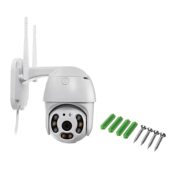 Камера видеонаблюдения WIFI уличная беспроводная поворотная 2mp V380