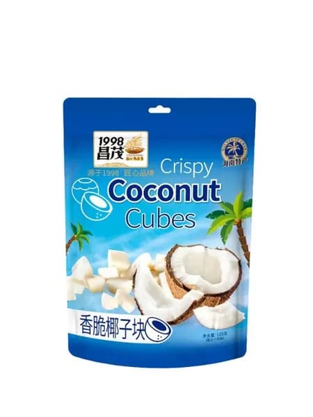 Changmao Hainan specialty жареный кокос хрустящий 120г случайная закуска Санья