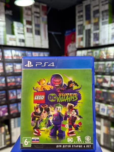 Игра LEGO DC Super-Villains PS4 (Русская версия)