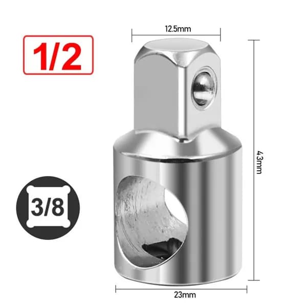 OZ-LNDS 1 шт. торцевой ключ с храповым механизмом, адаптер 3/8'' на 1/2 соединительная головка, конвертер, универсальный шарнир, удлинитель гаечного ключа, ручной инструмент