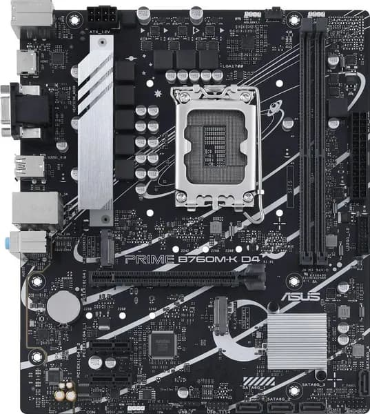 ASUS PRIME B760M-K D4, LGA 1700, DDR4, Материнская плата