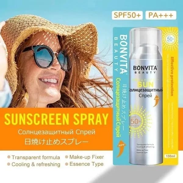 Солнцезащитный спрей для лица и тела SPF 50+, 150 мл