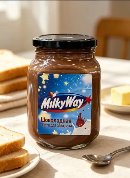 Шоколадная паста Milky Way ( Милки вэй ) 1000г, из Европы